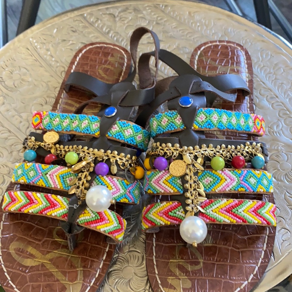 Sam Edelman Beaded Sandals